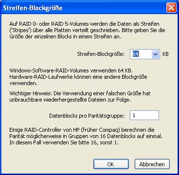 Blockgröße
