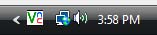 VNC-Icon in der Taskleiste