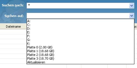 Wählen Sie einen Laufwerksbuchstaben oder eine Plattennummer